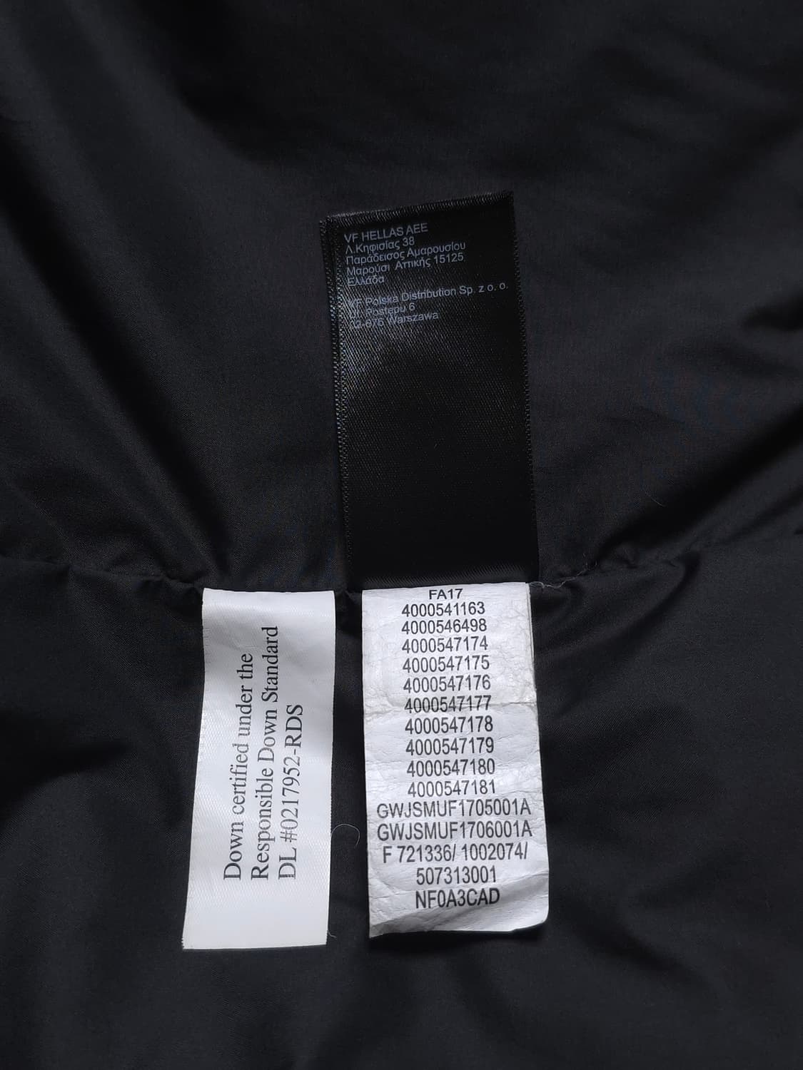 [M] 슈프림 노스페이스 레더 눕시 패딩 블랙 상품이미지9