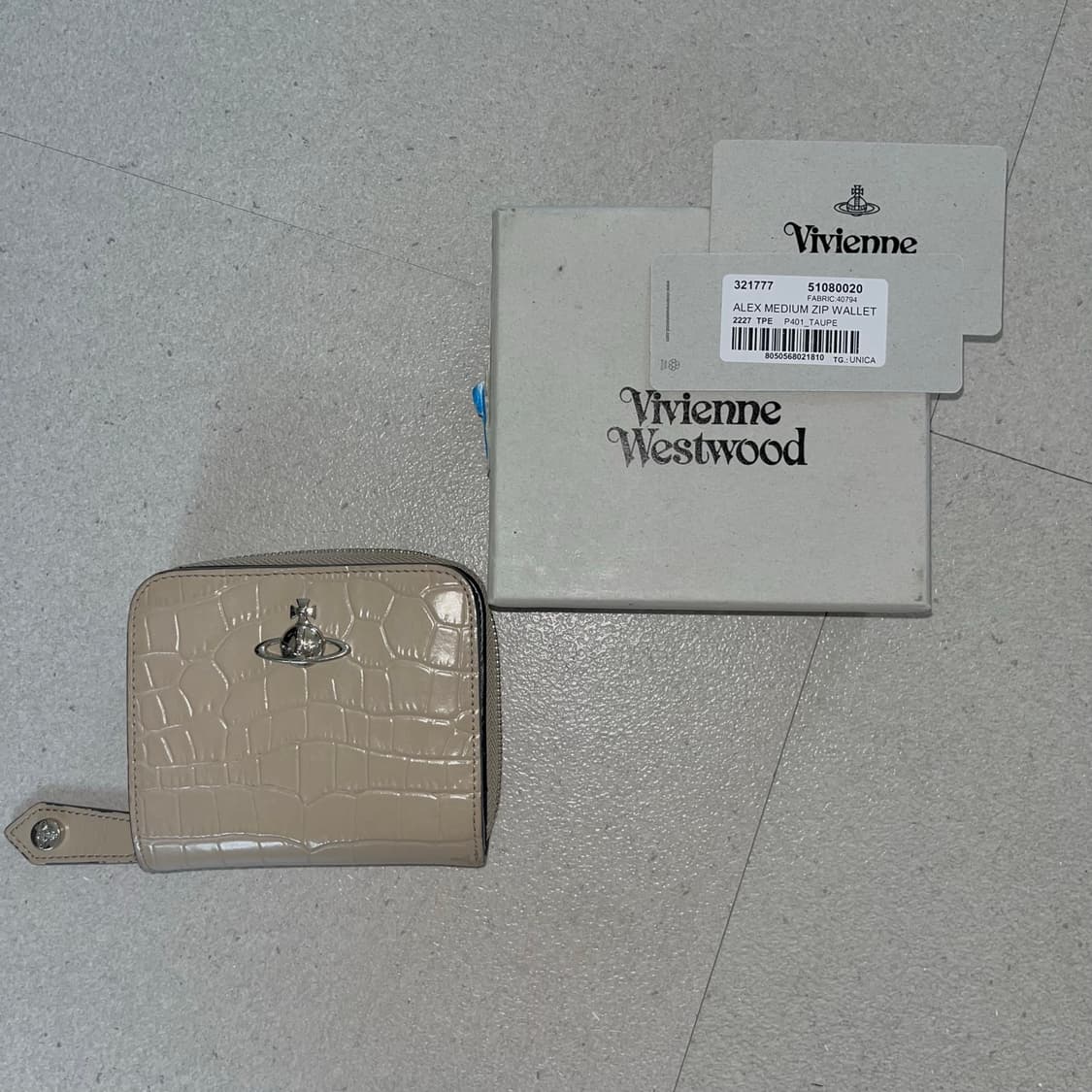 Vivienne westwood 풀박스 비비안 웨스트우드 orb 반지갑 상품이미지2