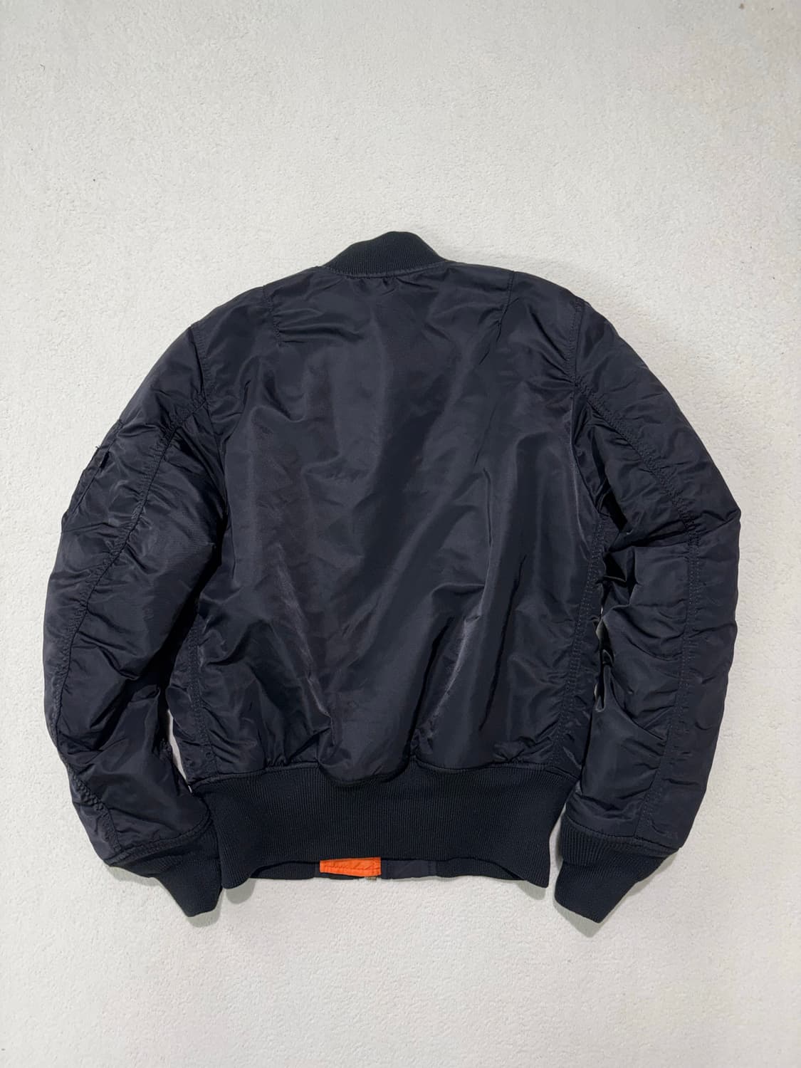 알파인더스트리 블랙 MA-1 리버서블 항공 점퍼 XS 상품이미지4