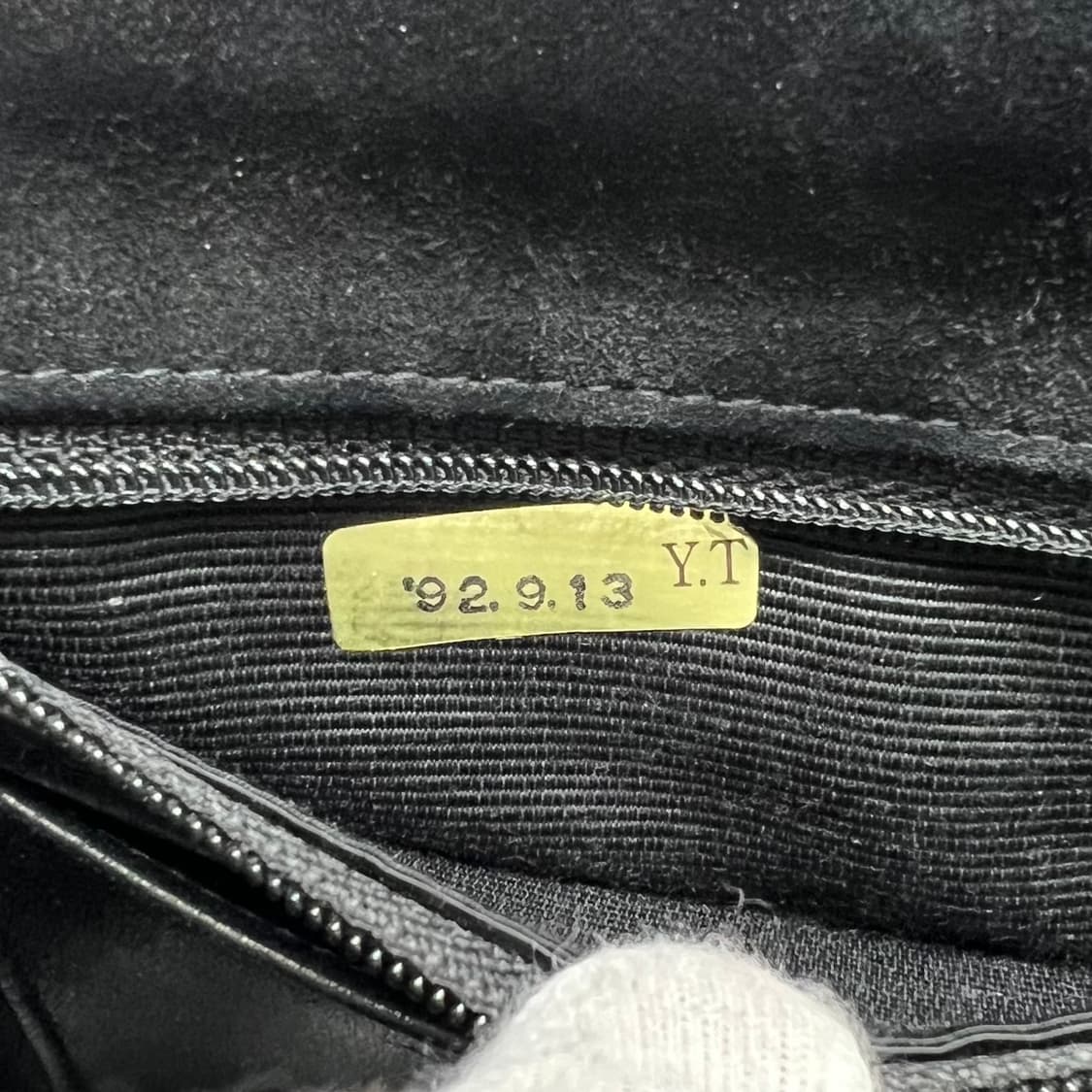 샤넬 클래식 빈티지 켈리백 스웨이드 네이비 상품이미지10