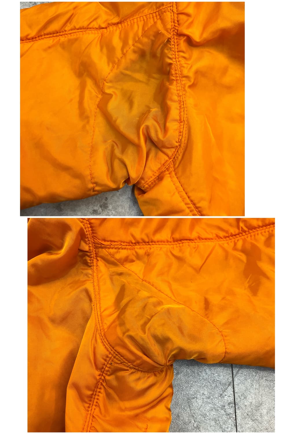 알파인더스트리 리버시블 ma1 항공점퍼 L #csz2787   상품이미지10