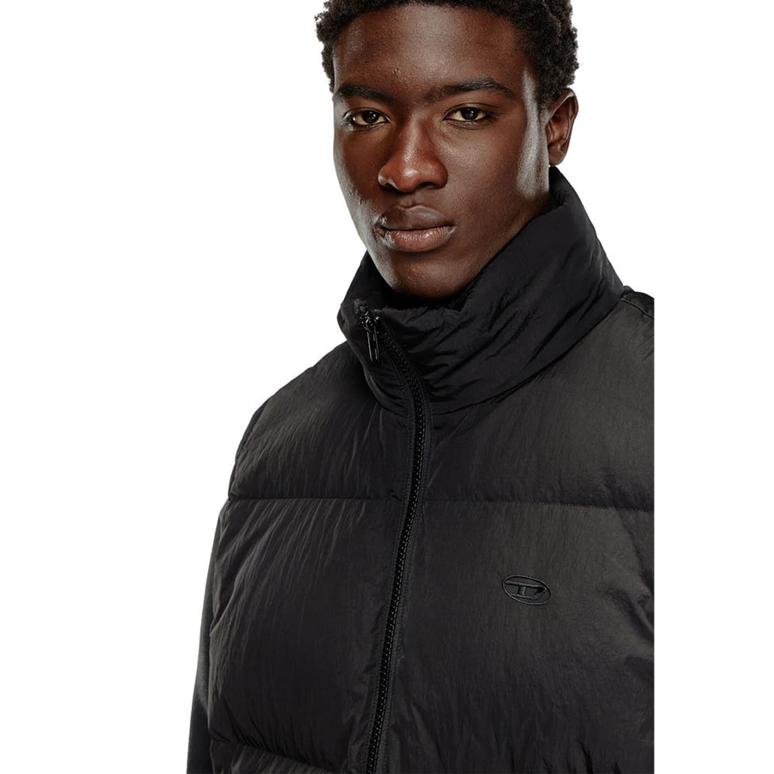 [새상품][48] 디젤 라빌 패딩 베스트 블랙 상품이미지3