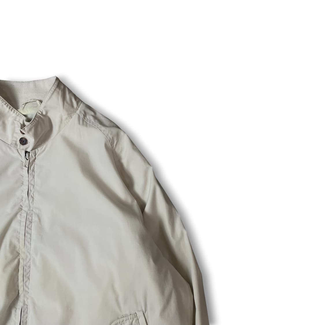 펑크셔널즈 아이보리 해링턴 자켓 XL 상품이미지2