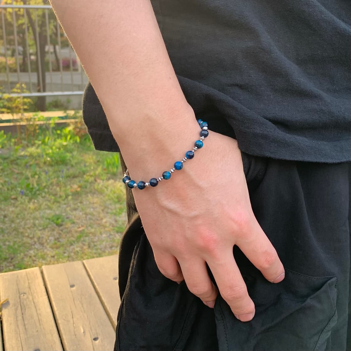 청호안석 팔찌 써지컬스틸 상품이미지3