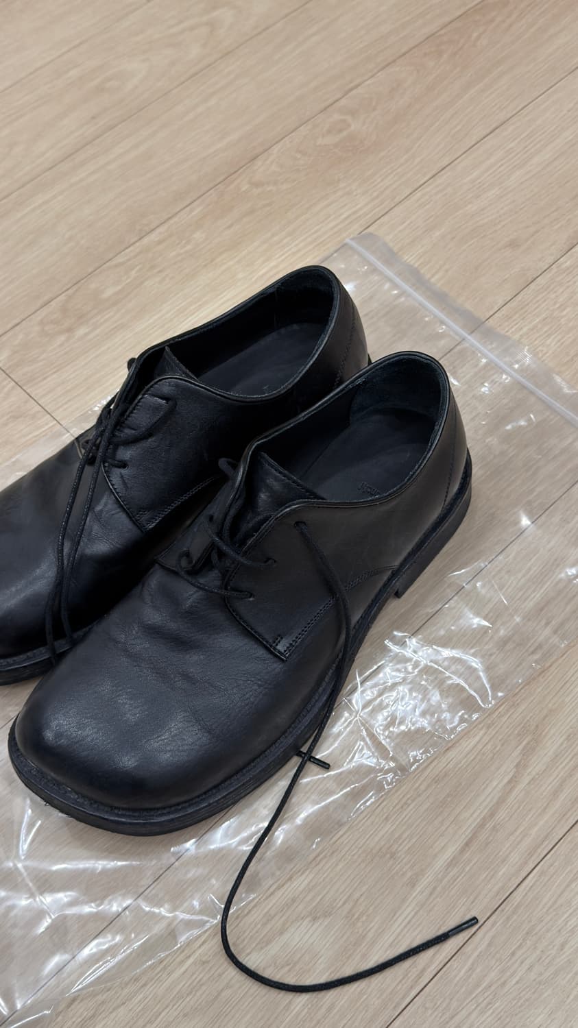 킨치 DUCK.B - 521 블랙 더비 슈즈 250사이즈 상품이미지1