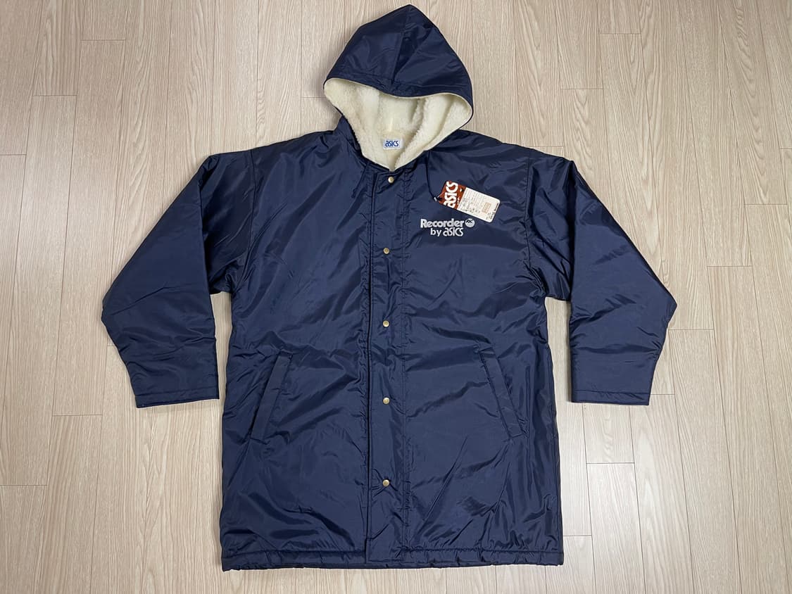 아식스 레코더 90s 올드 벤치 자켓 하프 코트 ASICS OLD 상품이미지1