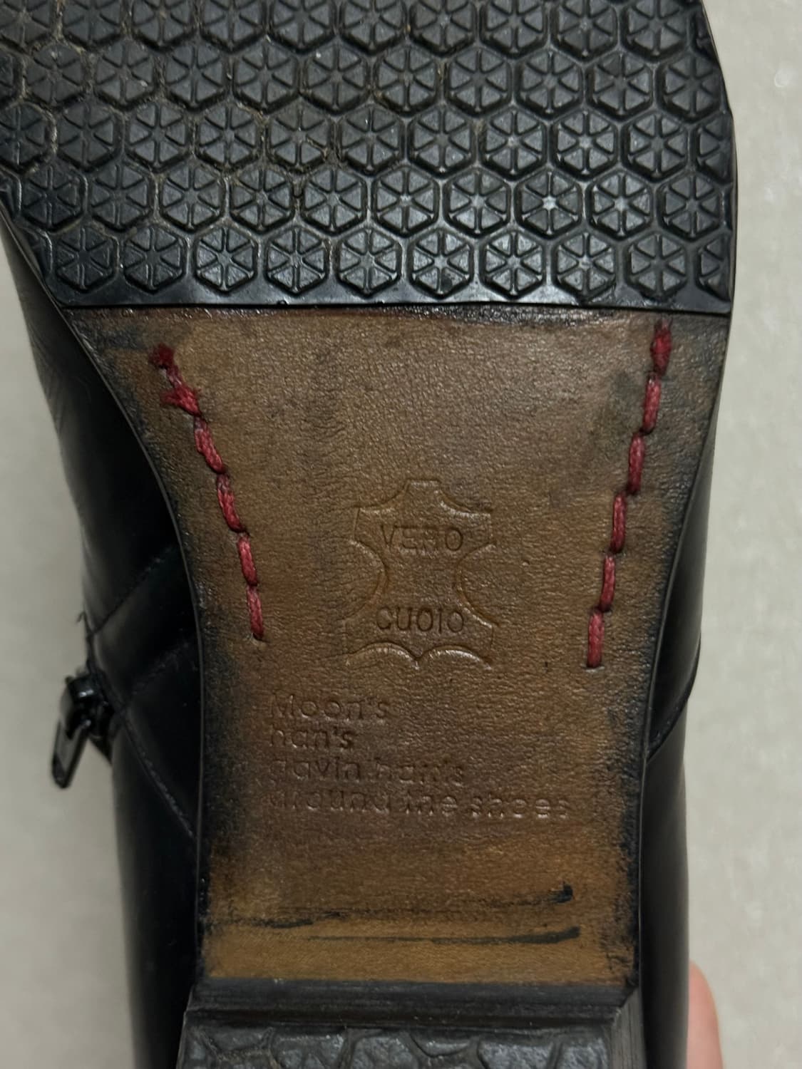 Vero Cuoio Plein Toe Leather Boots 상품이미지7