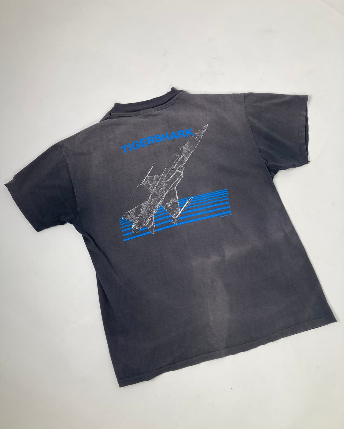 80s Single Stitched Tee (faded black) 상품이미지2