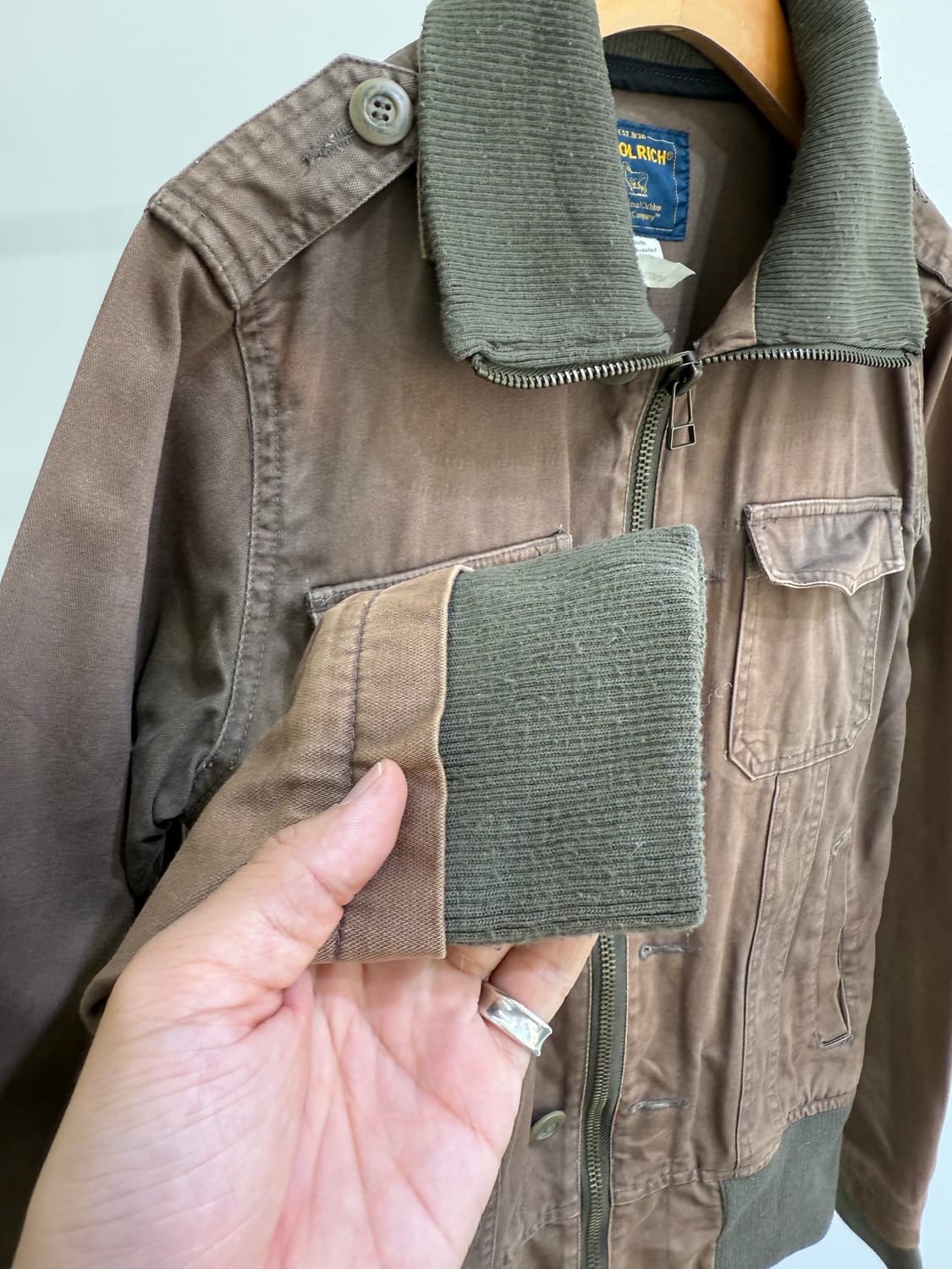 WOOLRICH 브라운 자켓 상품이미지4