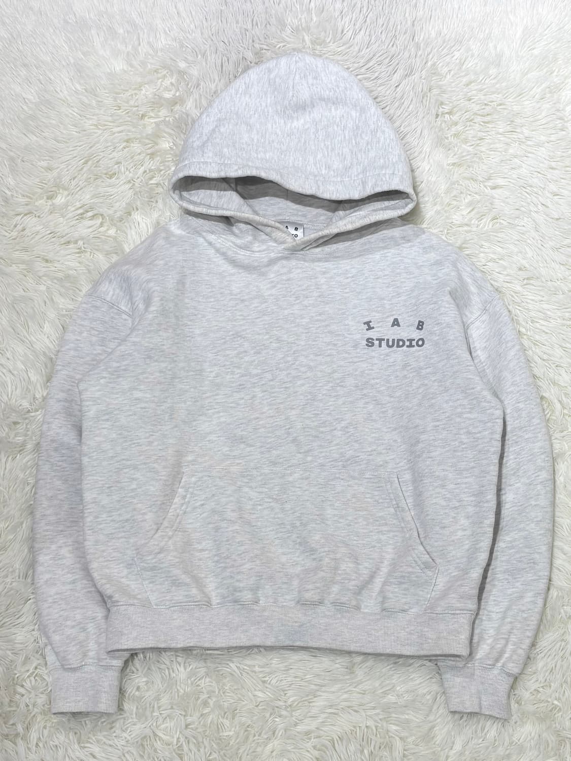 아이앱스튜디오 헤더그레이 후드 상품이미지4