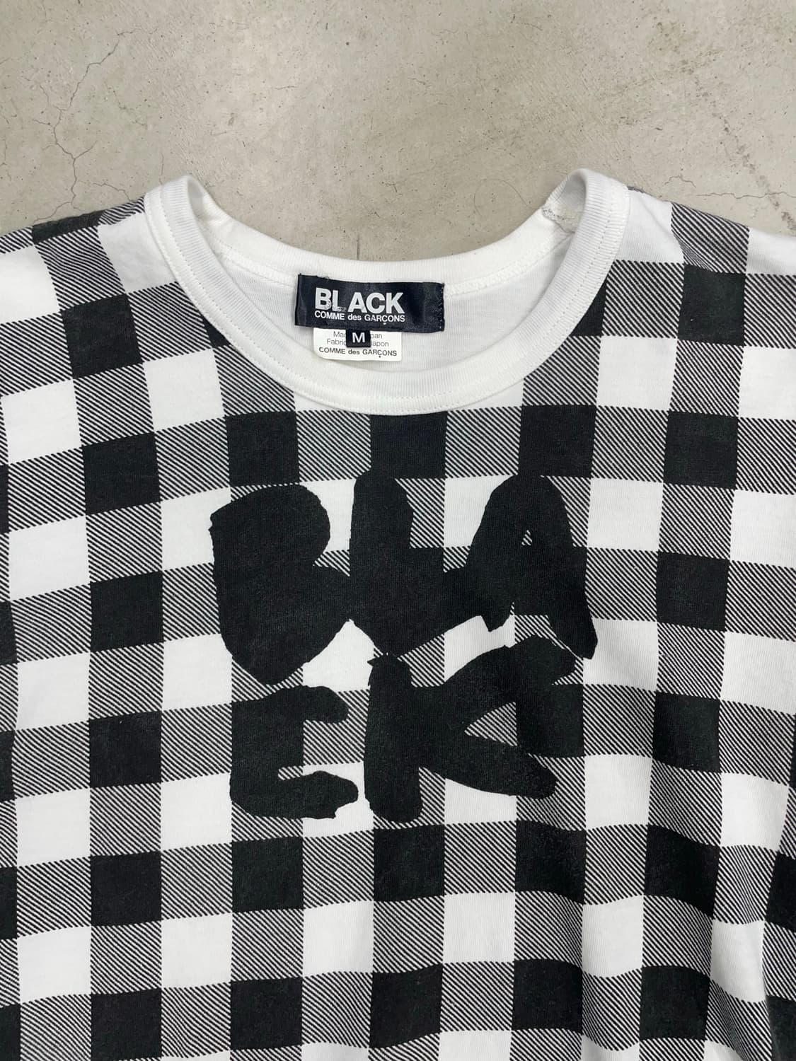 Comme des garcons black t-shirt 상품이미지3
