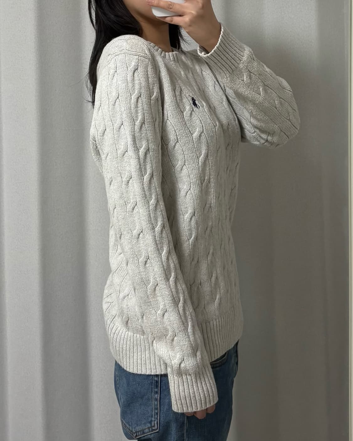 Polo melange knit 상품이미지2