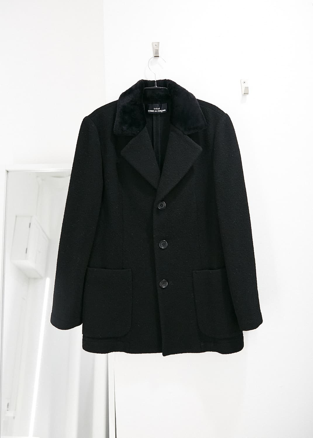 Fur Collar Short Coat 상품이미지1