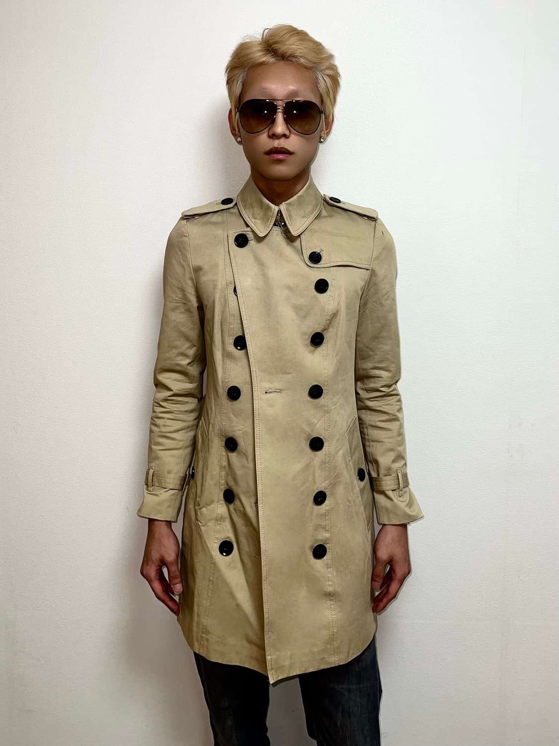 Burberry Double-Breasted Trench Coat 상품이미지1