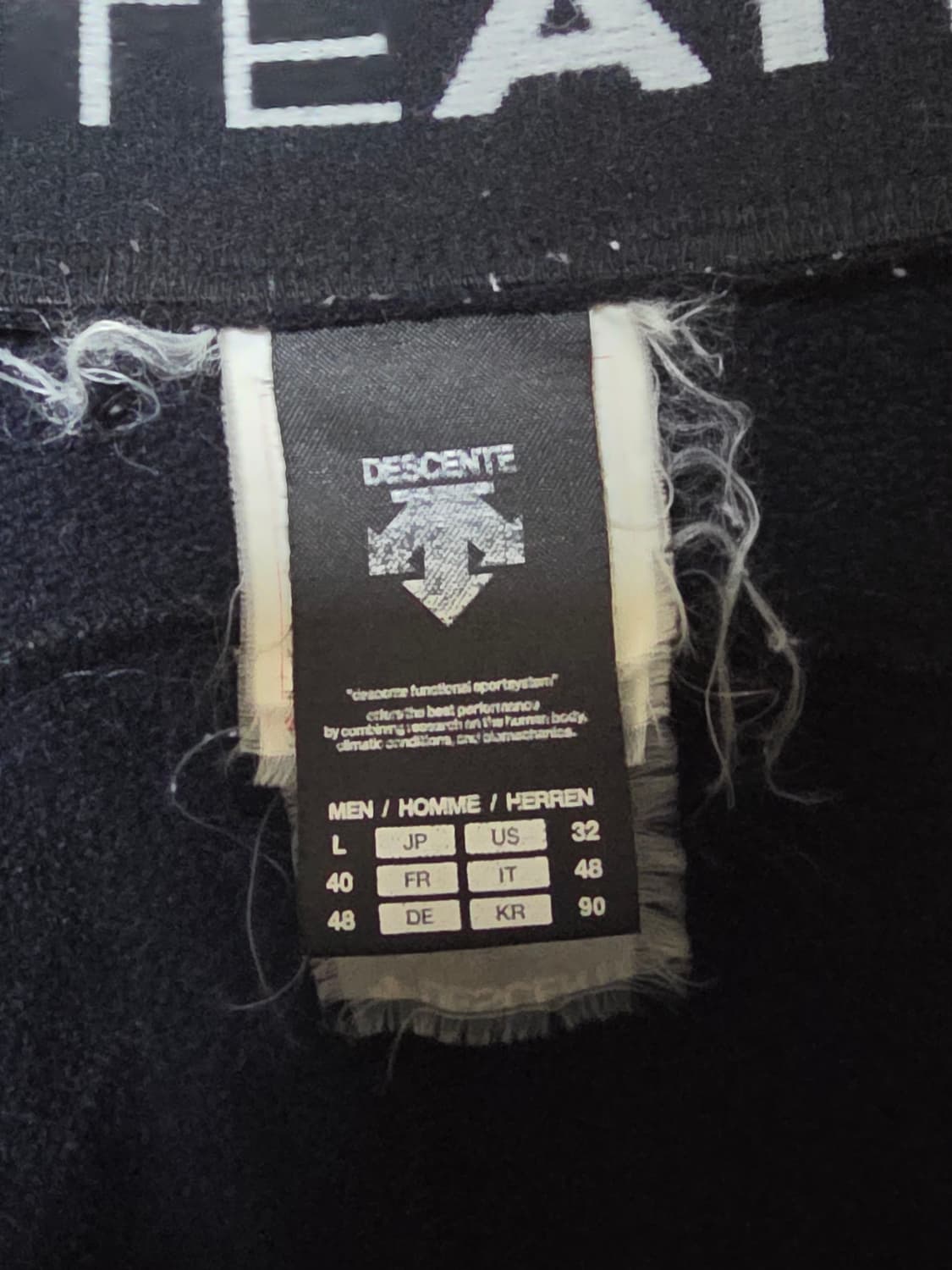 데상트 스키팀복 바지 L 상품이미지5