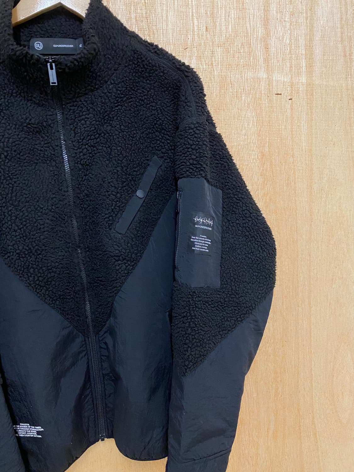 UNDER COVER x GU fleece jacket 언더커버 지유 상품이미지3