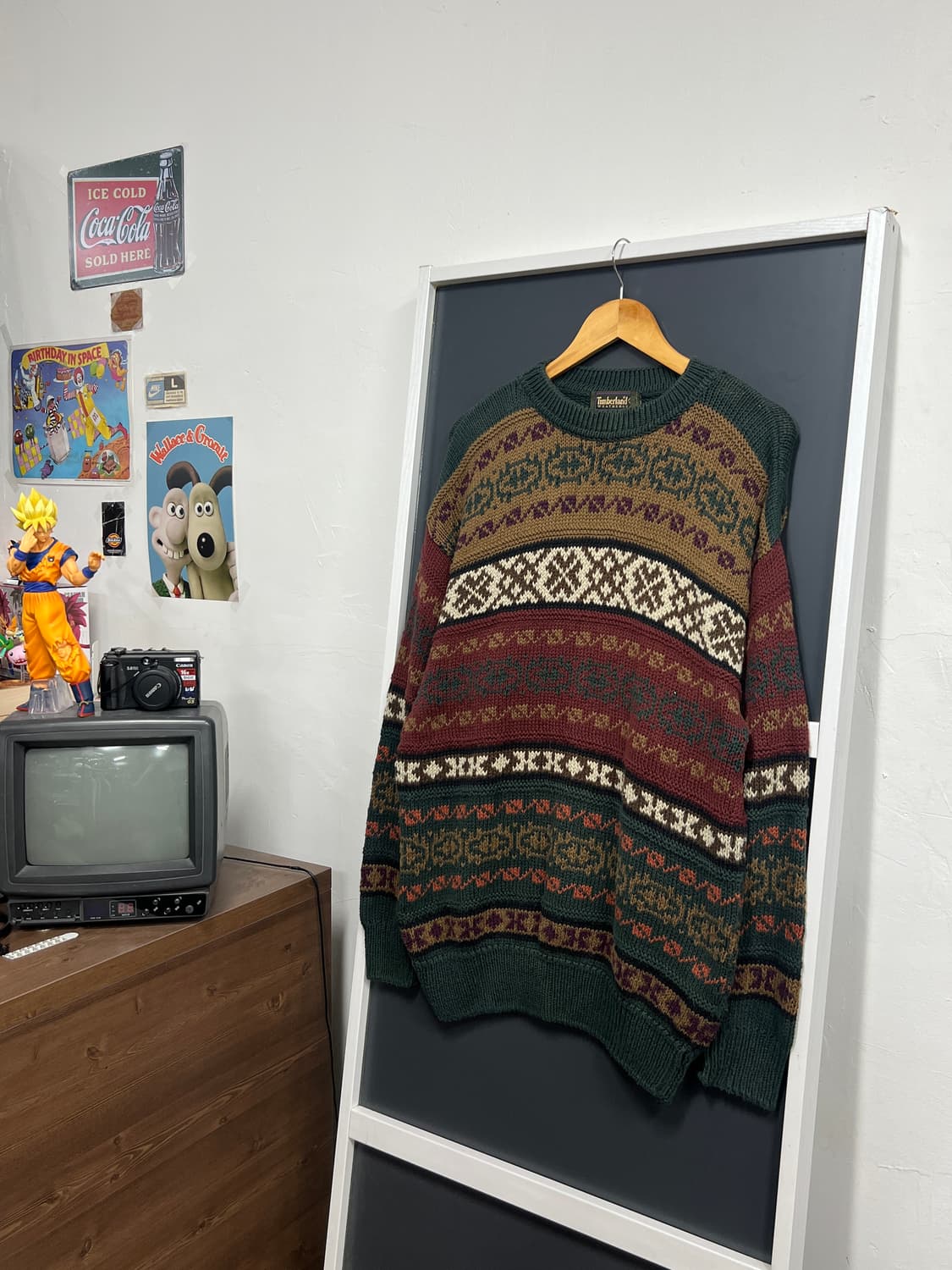 Timberland 팀버랜드 빈티지 패턴 니트  상품이미지1