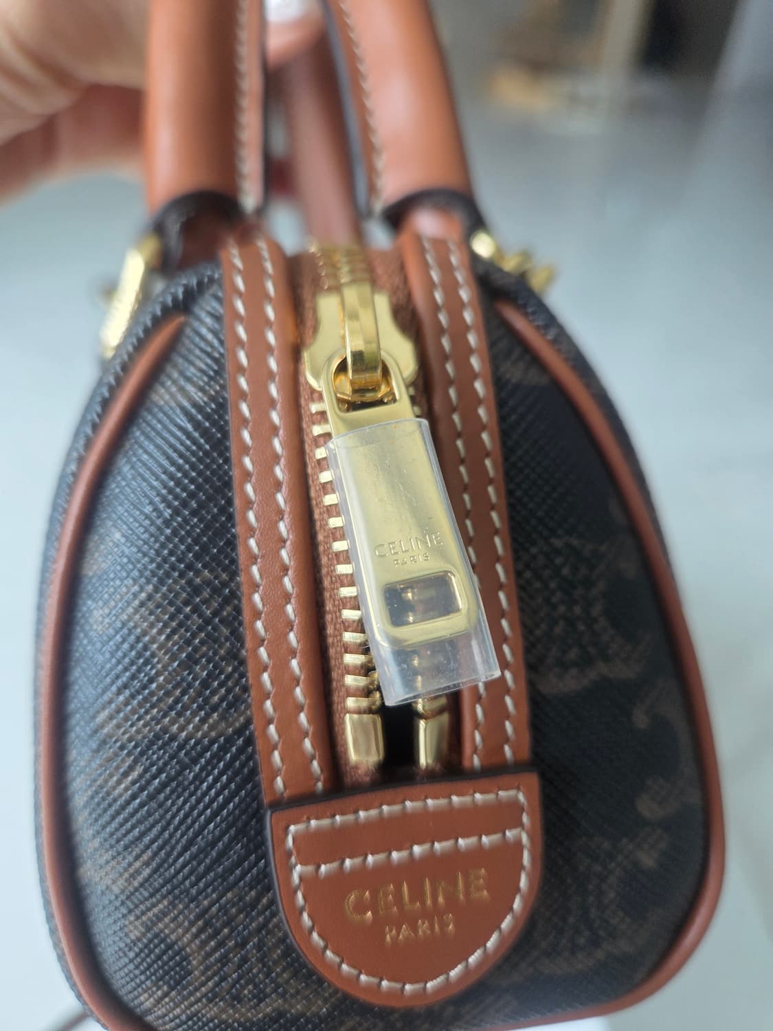 셀린느미니  보스턴백 탄 상품이미지1