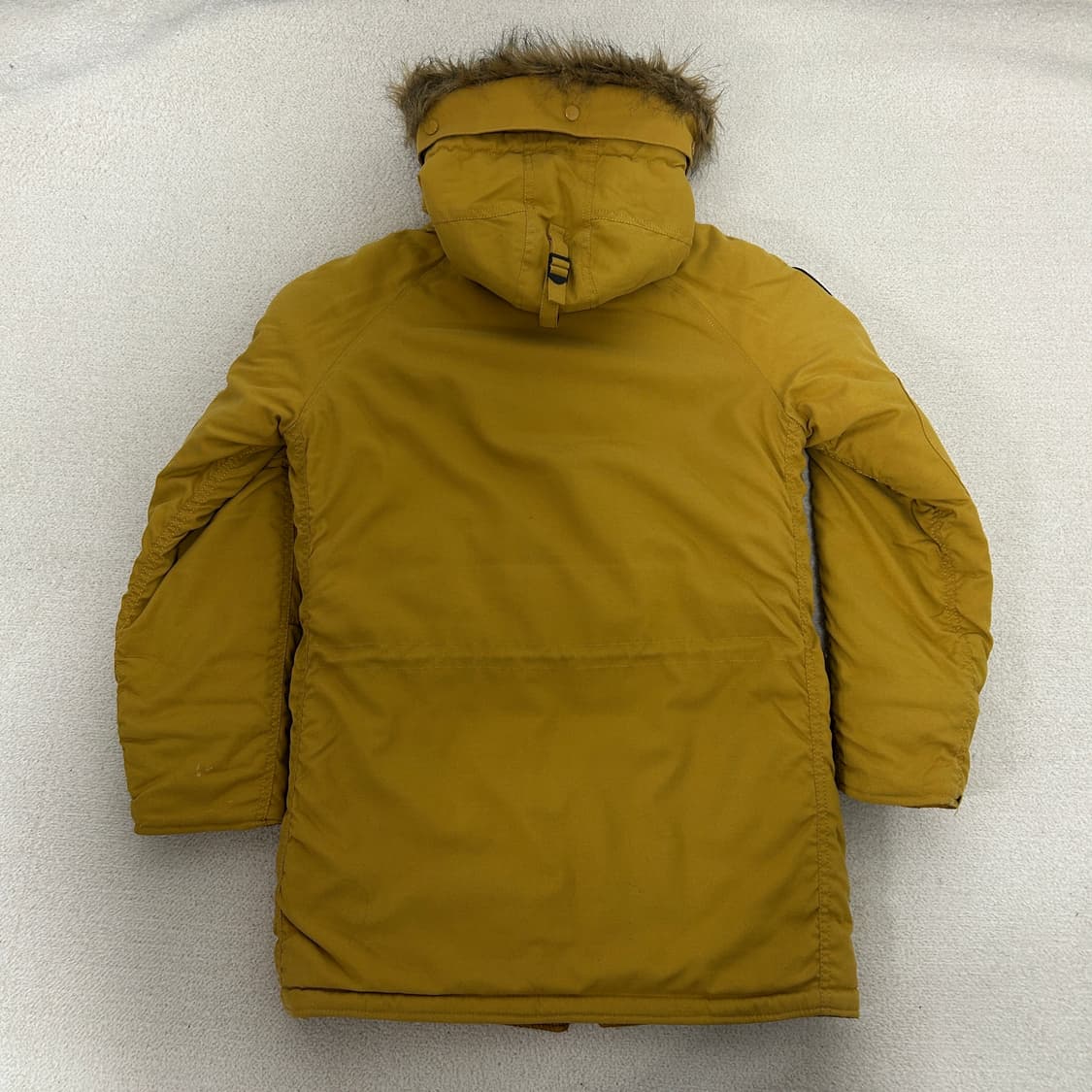 알파인더스트리 패치로고 n3b 야상 점퍼 머스타드  상품이미지4
