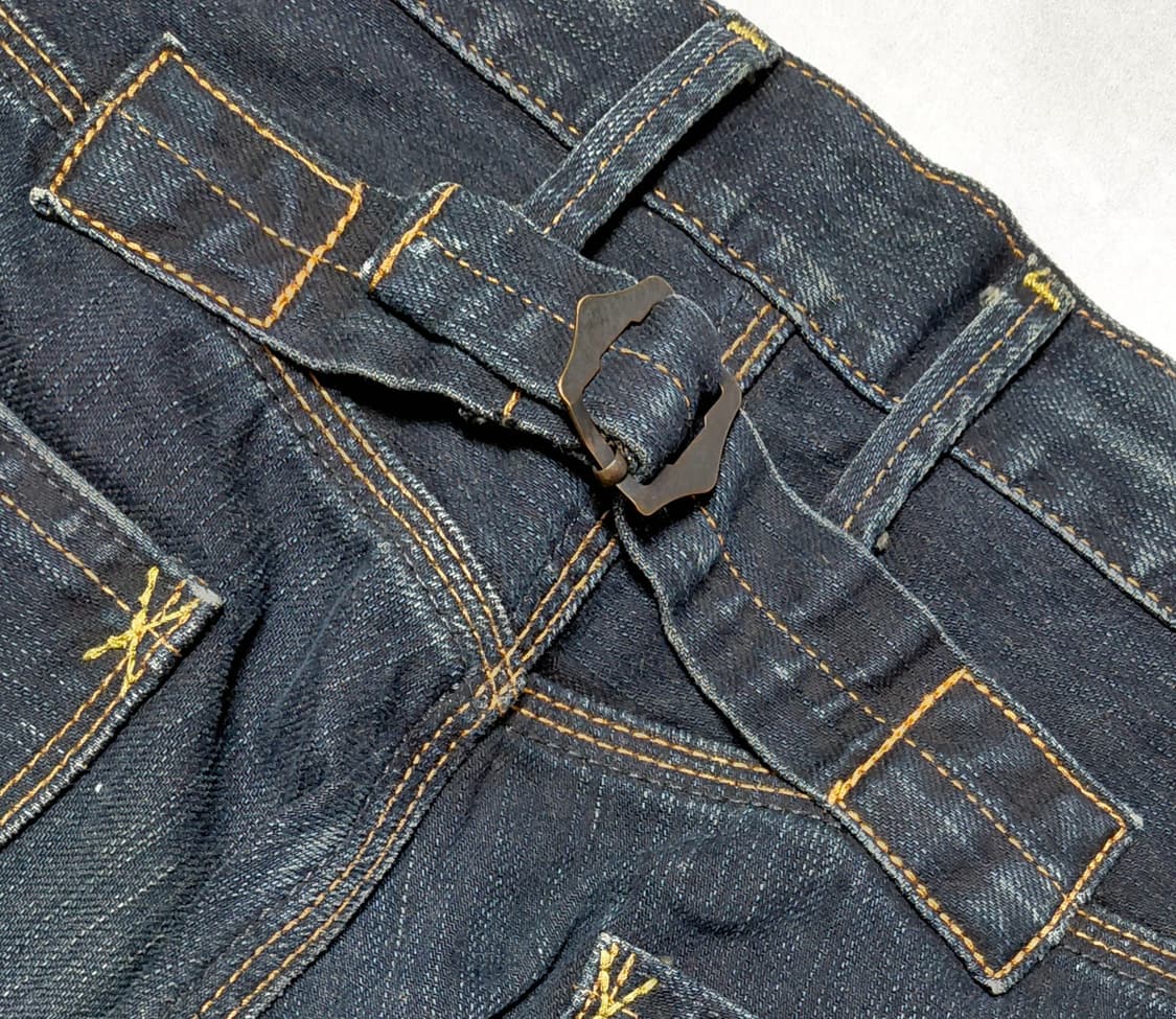 [32] 에드윈(EDWIN) XV-FUNCTION 신치백 7부 워싱 데님 상품이미지9