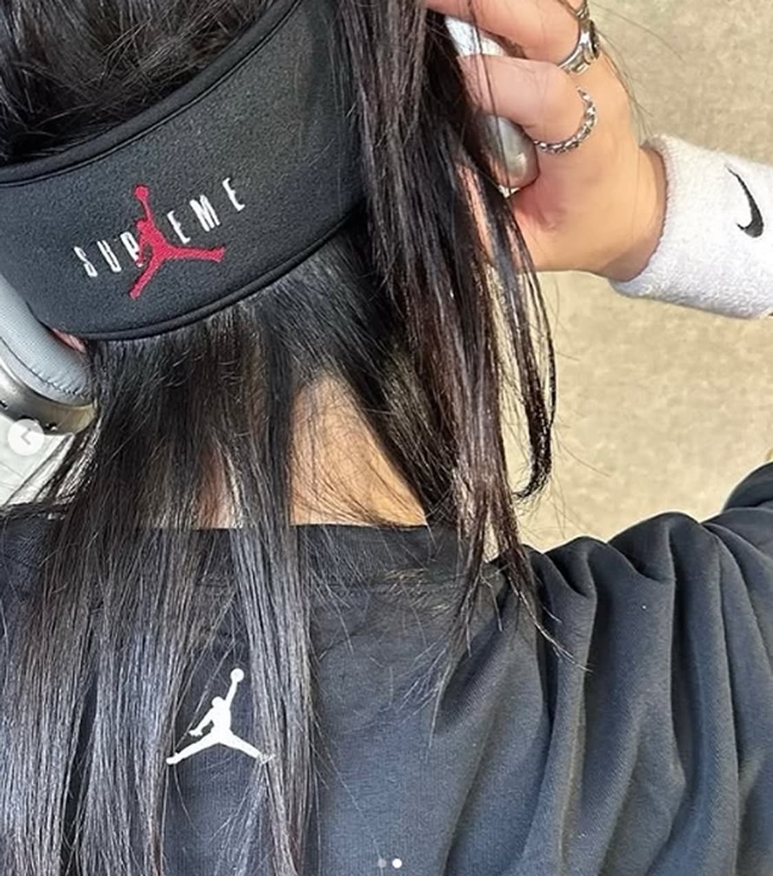 Jordan x Supreme Hair Band 상품이미지2