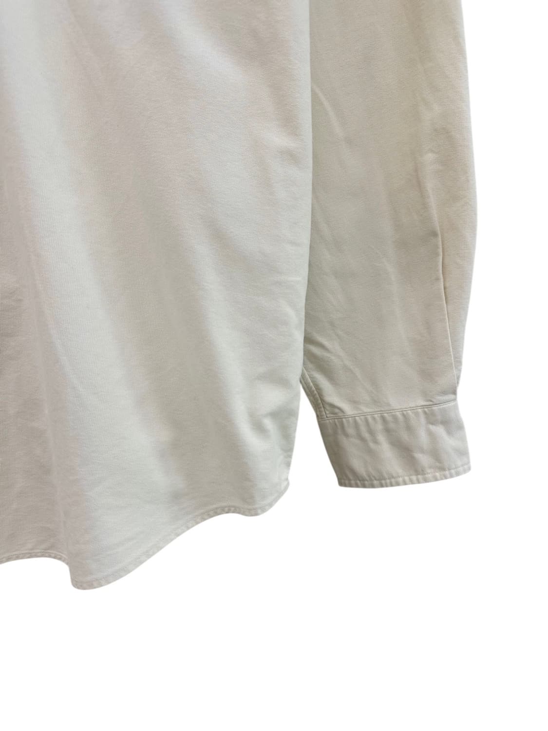 90년대 폴로 빅셔츠 아이보리 (M/105~110) 상품이미지7