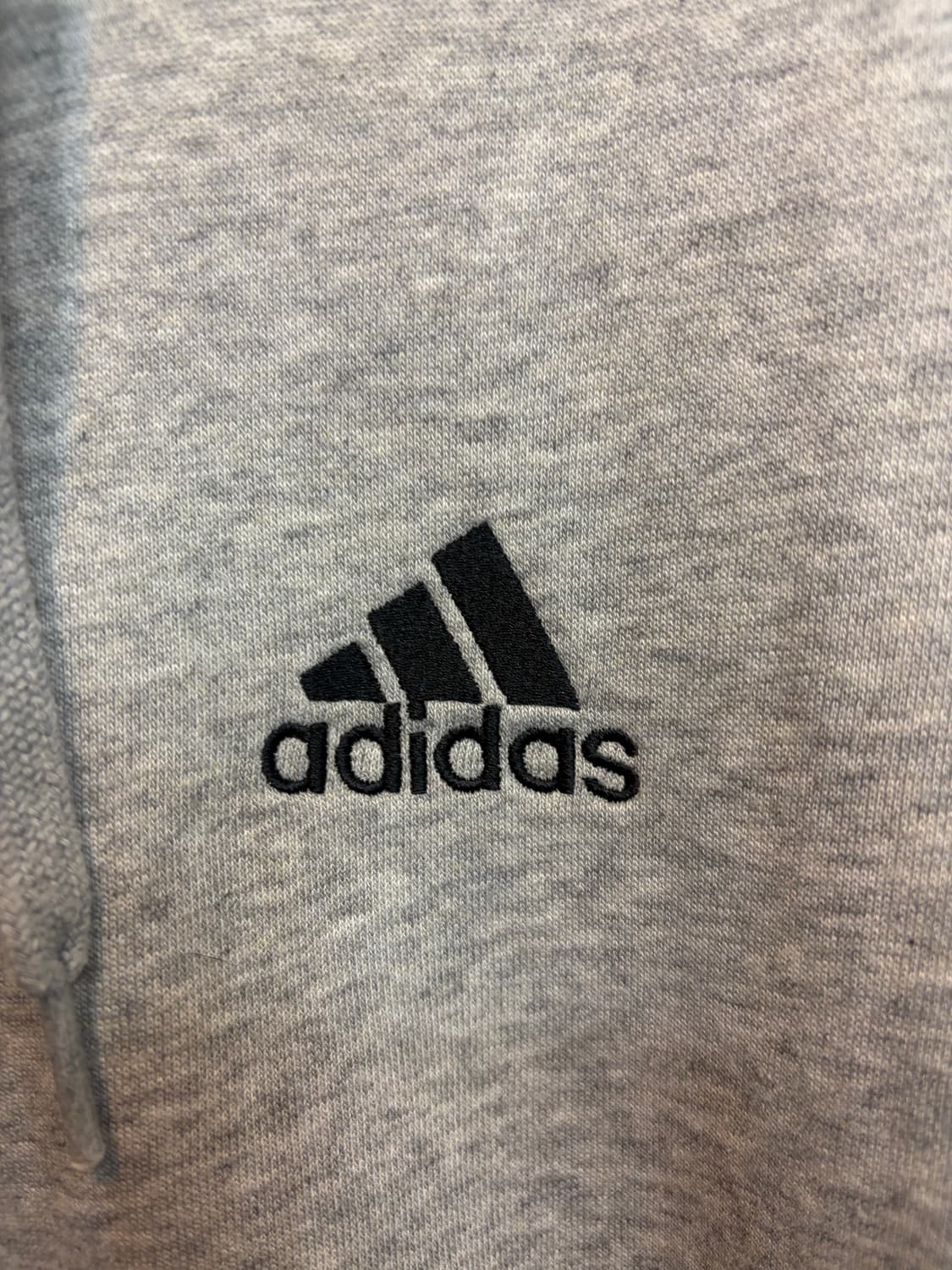 아디다스 삼선 후드집업 그레이 상품이미지2