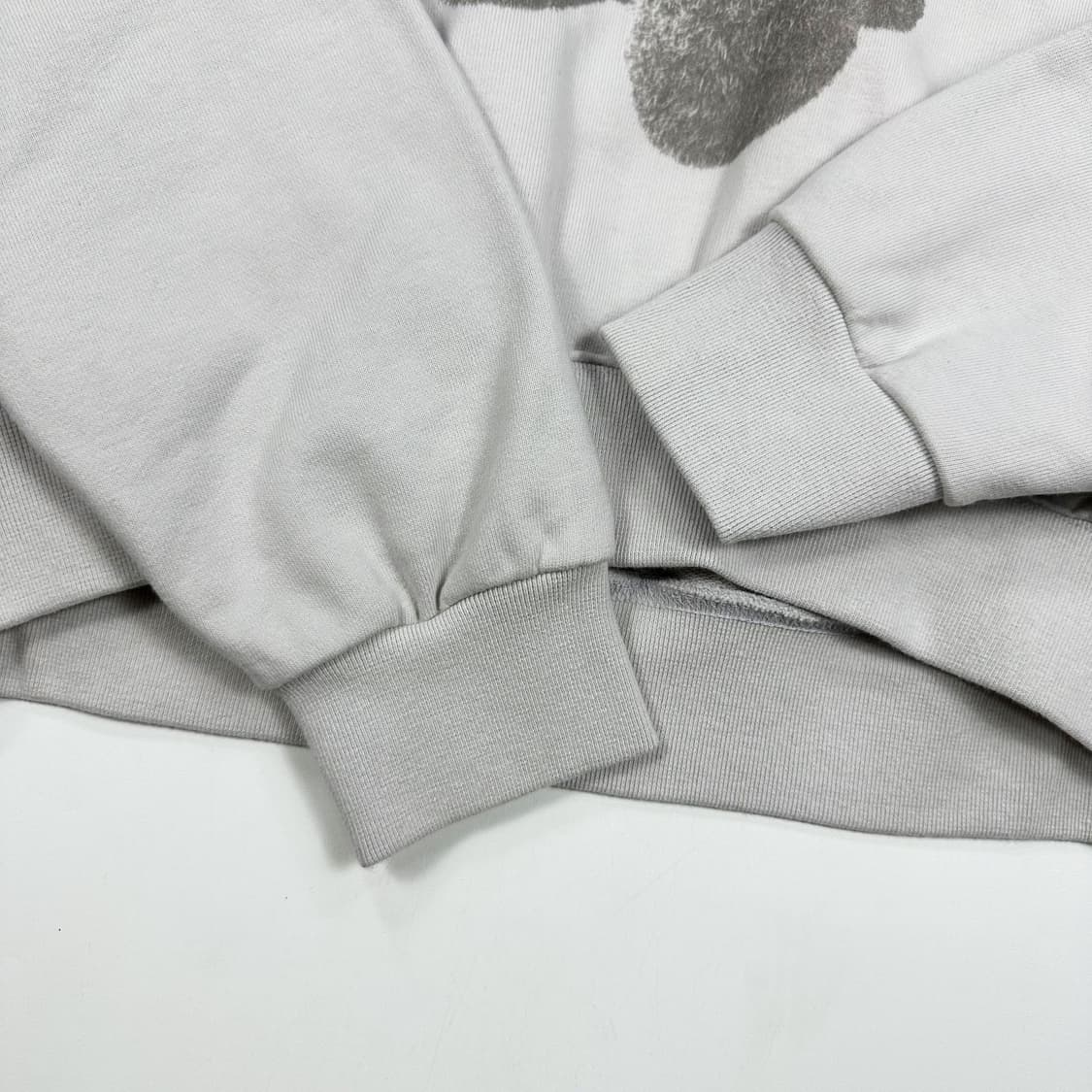 아크메드라비 토끼 라이트 차콜 후드티 (실측 L) 상품이미지4