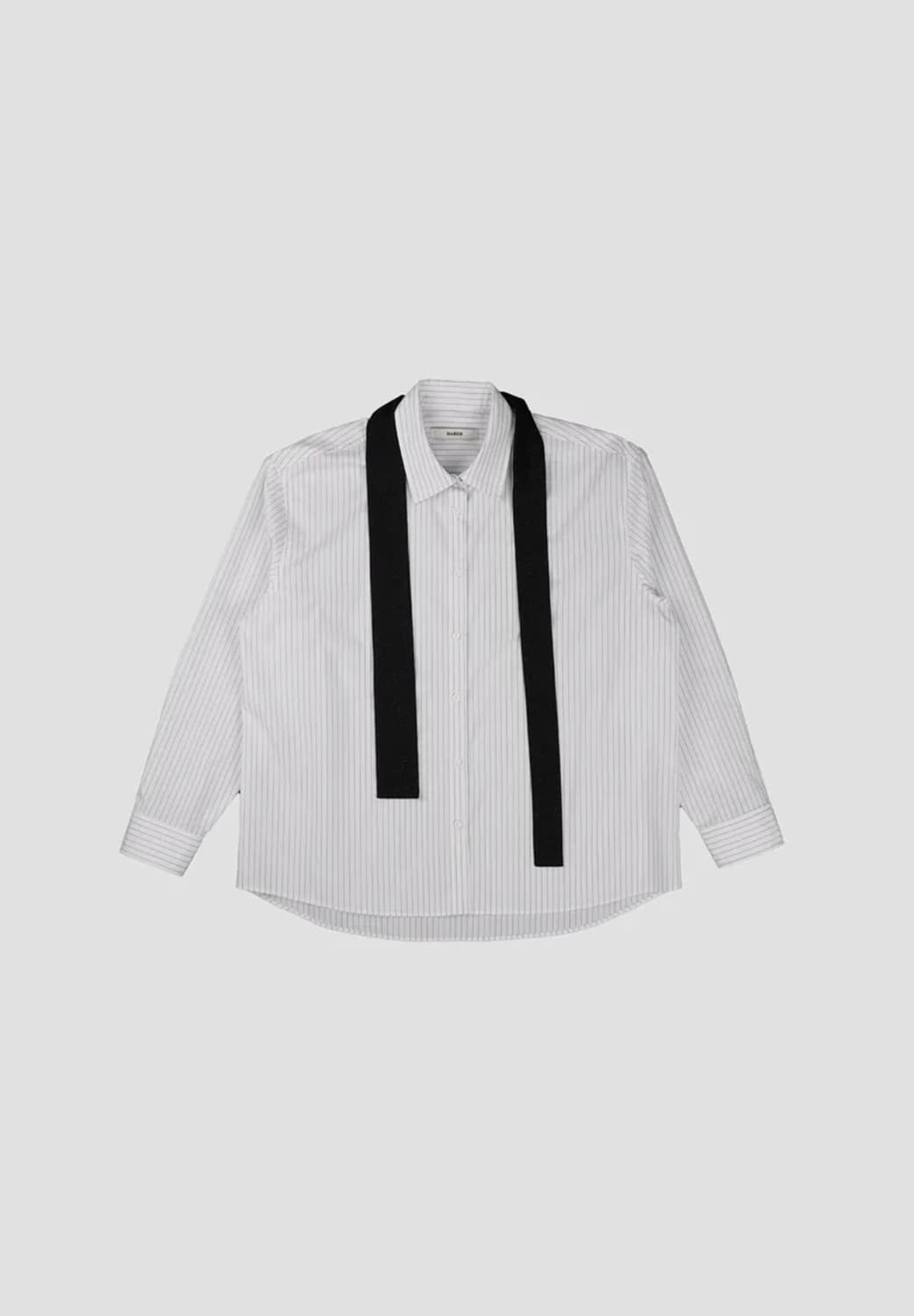 데어드 셔츠 BUSINESS SHIRT IN GREY STRIPE 상품이미지4