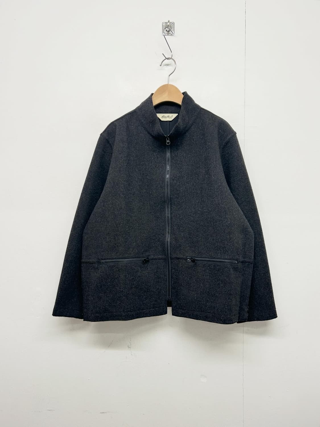 에디바우어 다크그레이 울 자켓 상품이미지1