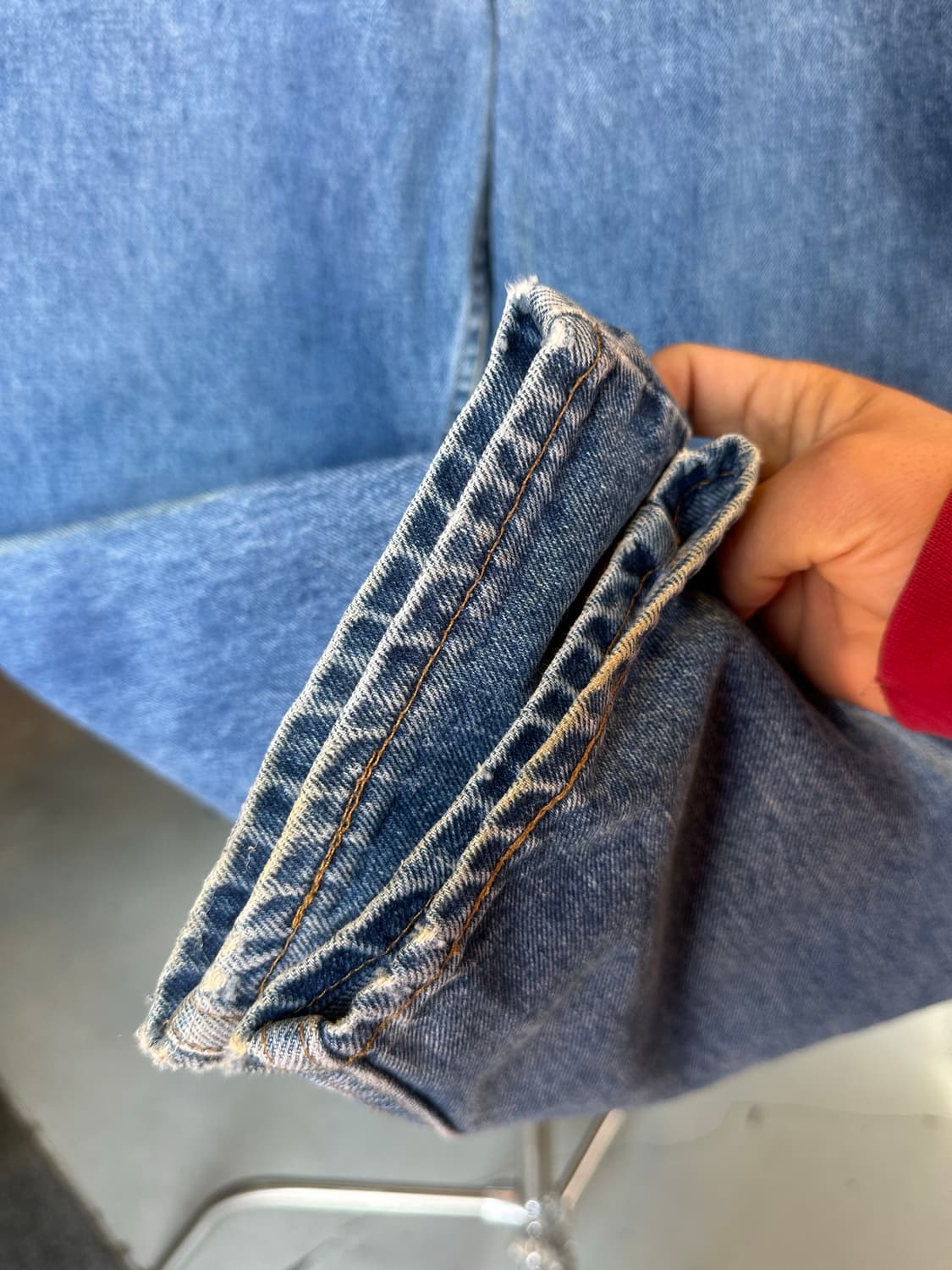 90s 리바이스560 데님 팬츠 34x30 made in usa 상품이미지5