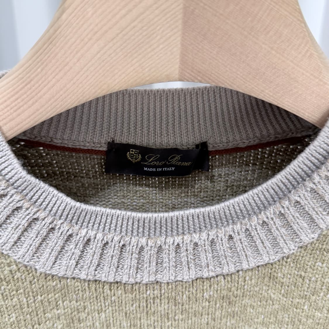 (A+/50) / 로로피아나 버진 울 풀오버 니트 스웨터 상품이미지4