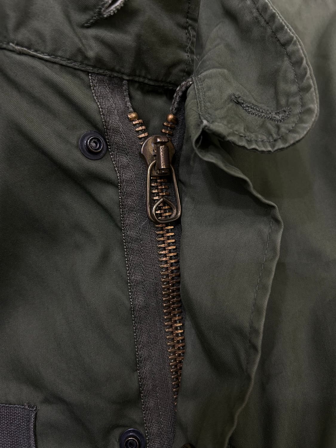 [M]U.S Army M-65 오리지날 피수테일/카키 상품이미지8