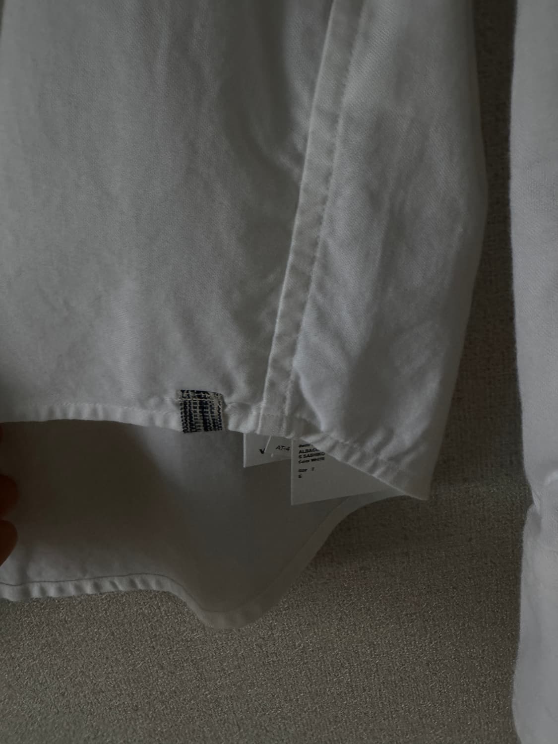 [2]Visvim ALBACORE B.D. SHIRT L/S SASHIK 상품이미지3