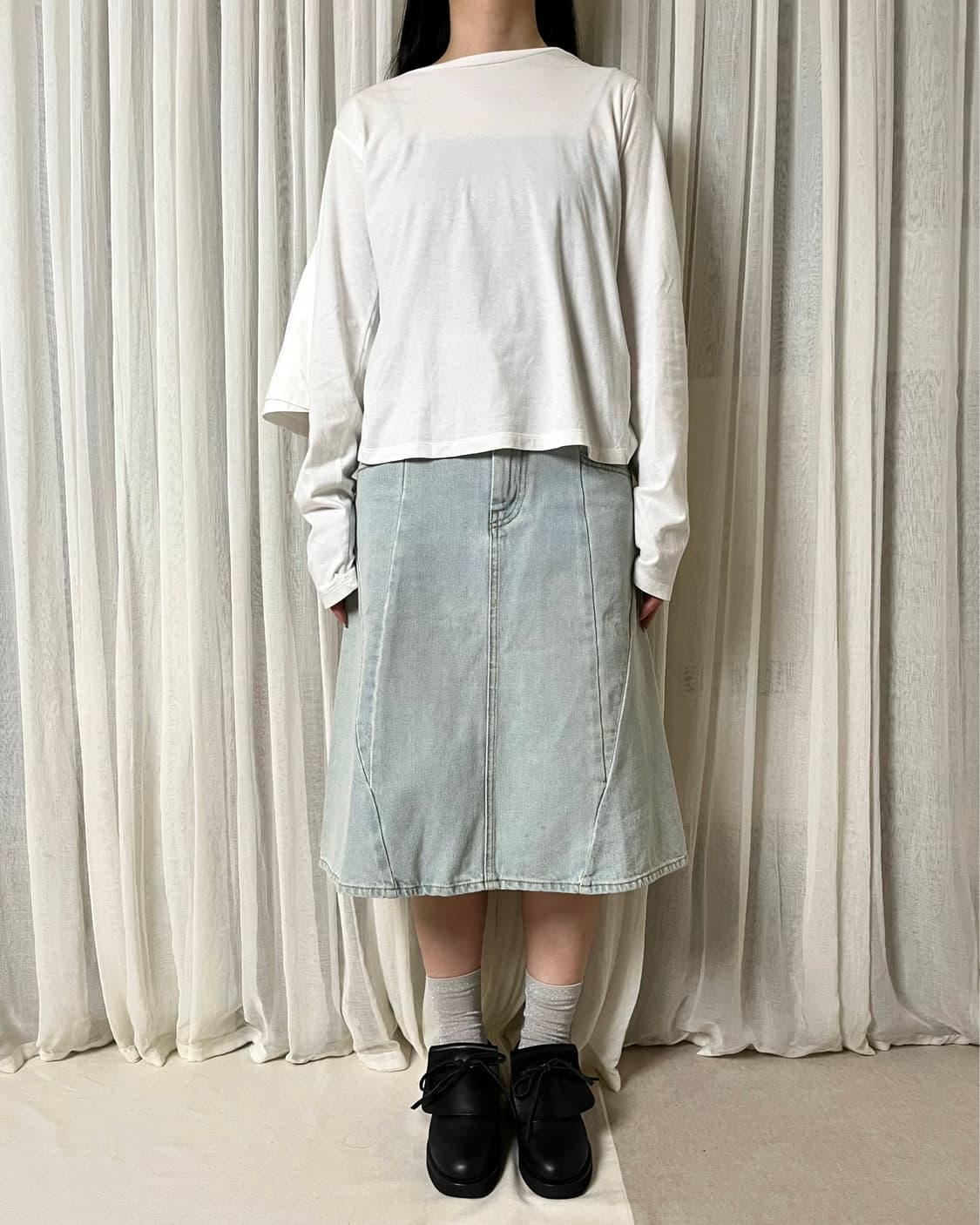 메종 마르지엘라 mm6 레이어드 롱슬리브 티셔츠 margiela 상품이미지7