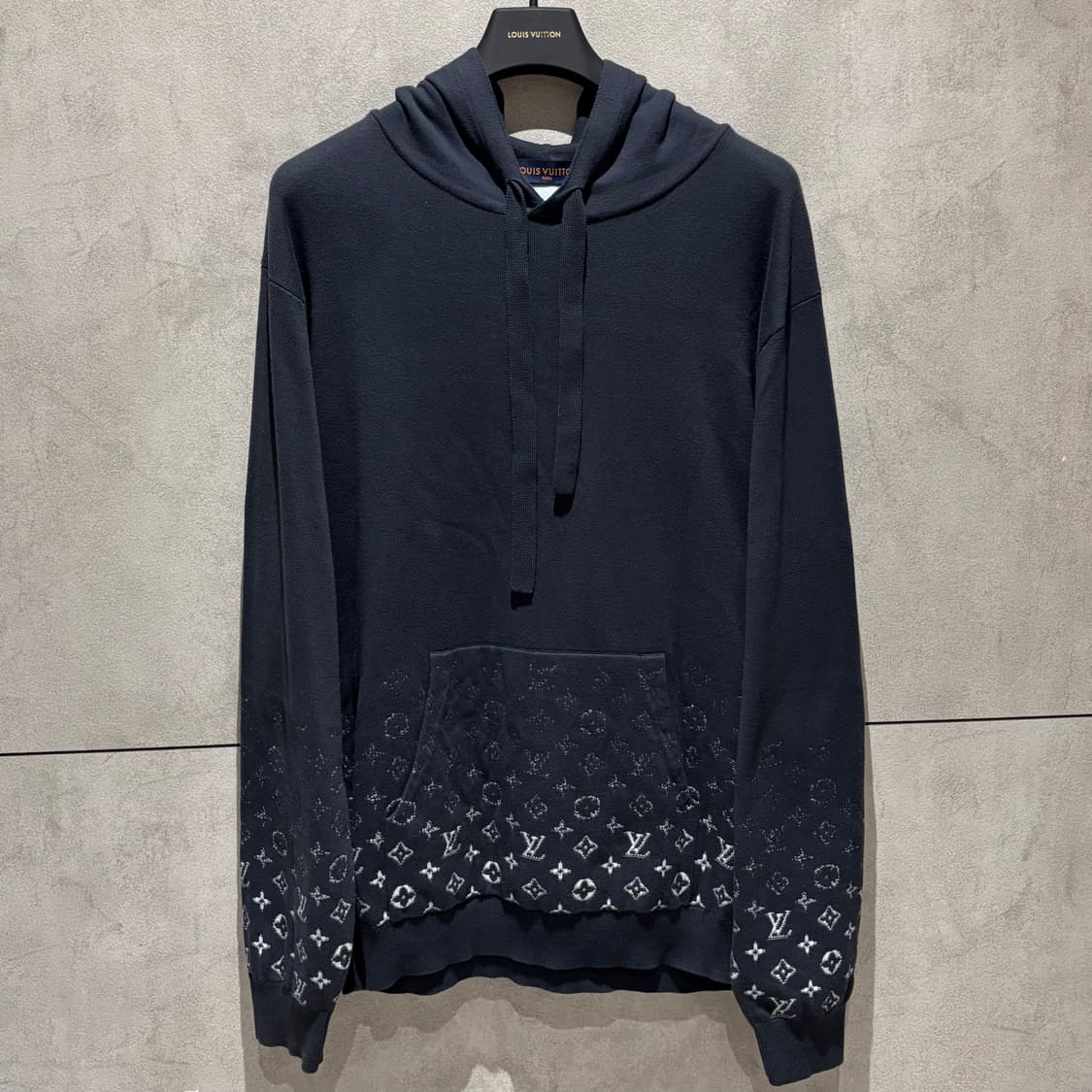 [XXL size] 루이비통 그라데이션 니트 후드티 상품이미지1