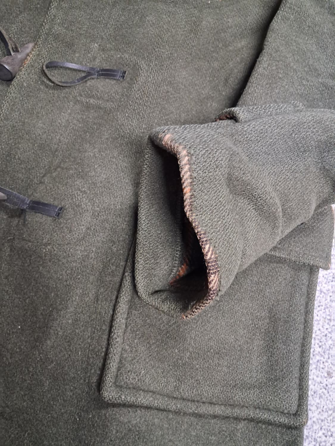 버버리90s아카이브떡복이코트 상품이미지3