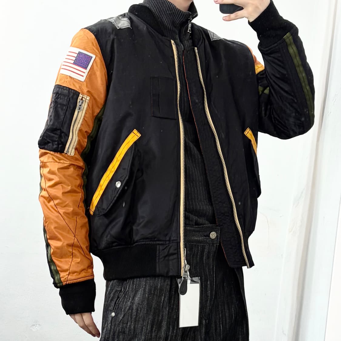 아비렉스 USA MA-1 자켓 상품이미지2