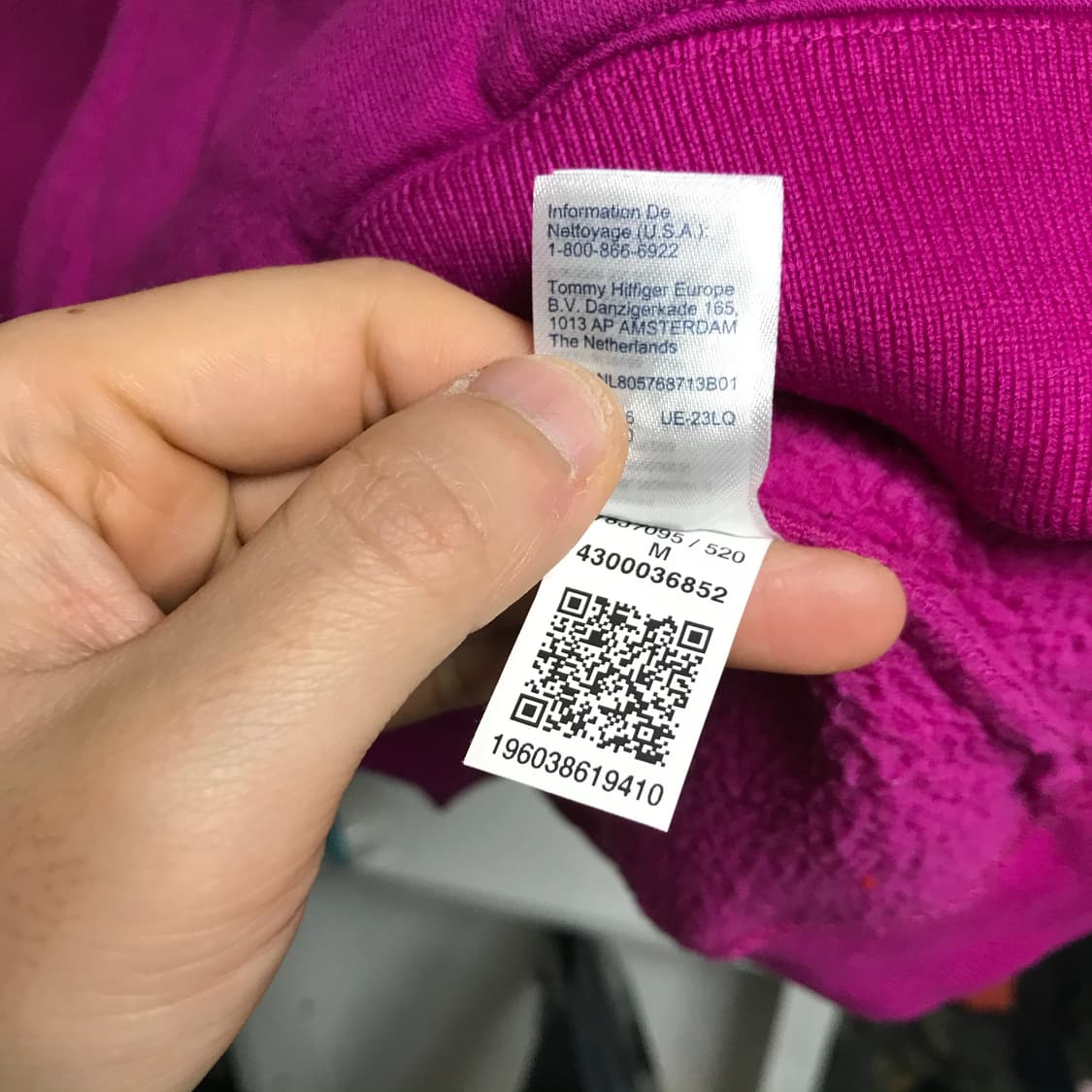 타미 중로고 후리스 후드티 상품이미지6