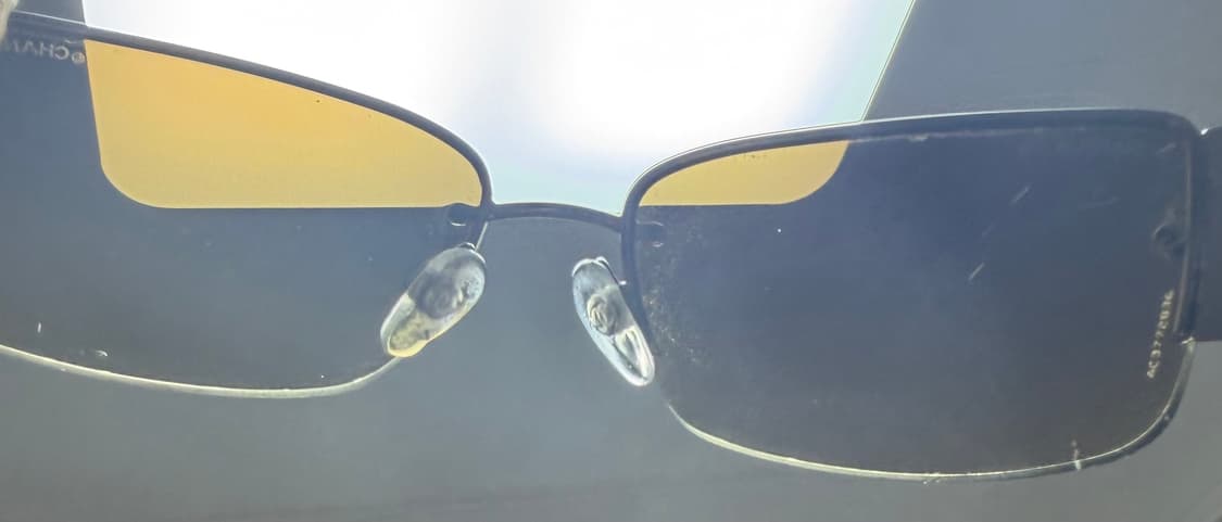 빈티지 샤넬 레오파드 선글라스 상품이미지9