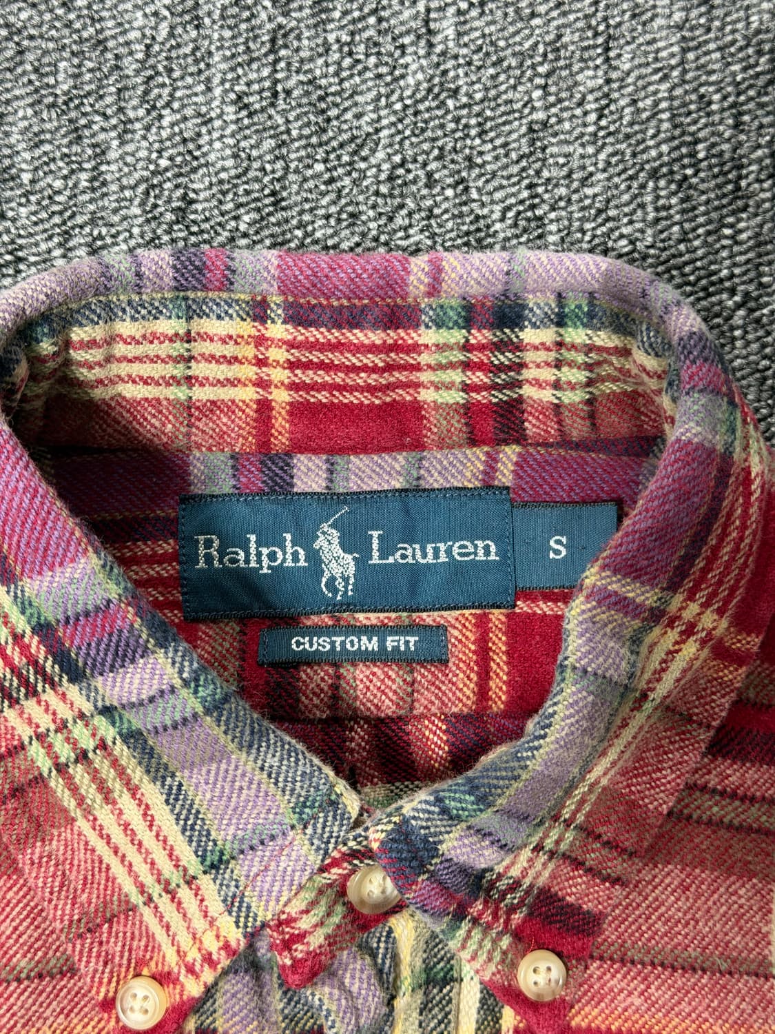 Polo ralph lauren cotton check shirt   상품이미지4