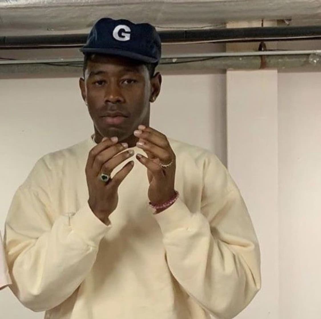 골프왕 G 로고 캡 블랙 상품이미지1