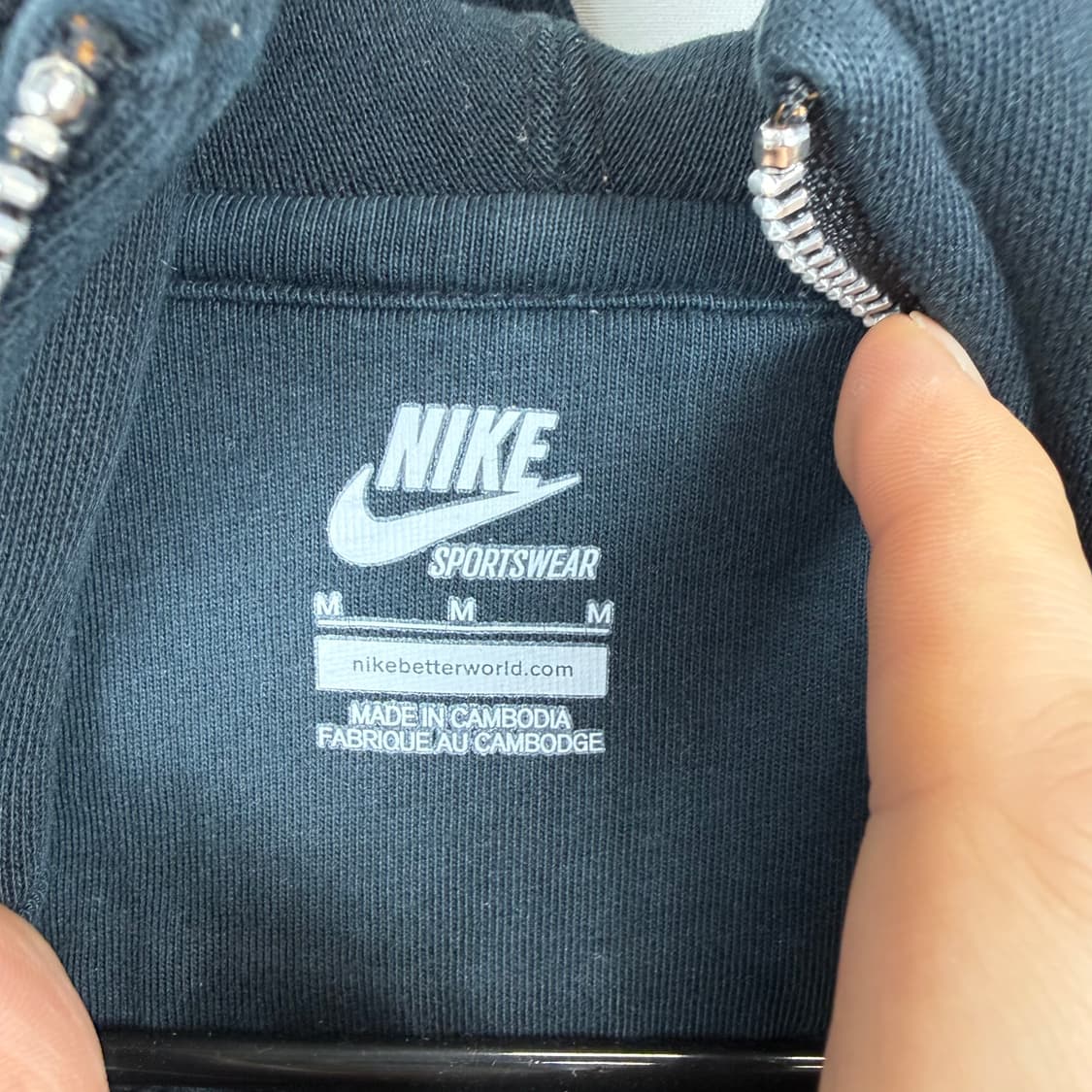 (M) 나이키 퓨추라 암포켓 후드집업 블랙 상품이미지3