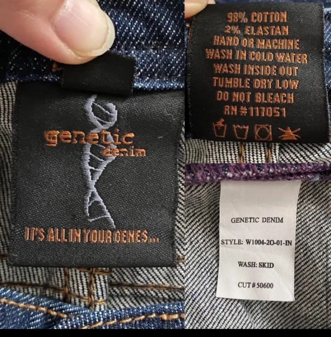 genetic denim 지네틱데님 청바지(26) 상품이미지10