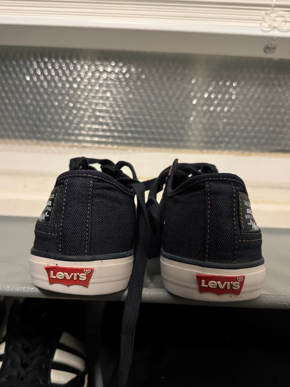 리바이스 흑청 데님 로우 스니커즈(43사이즈) 상품이미지4