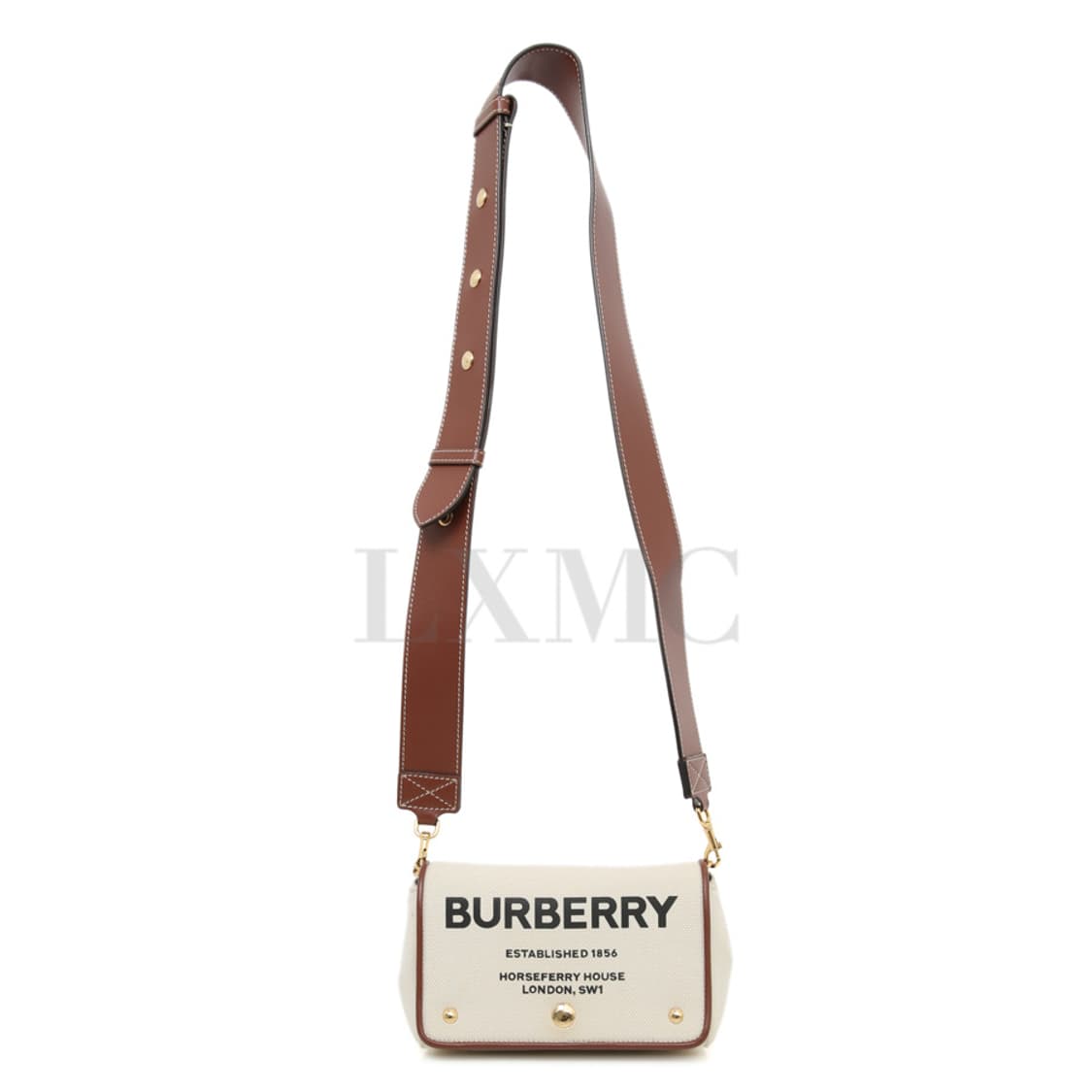 버버리 호스페리 로고 숄더 캔버스 미니크로스백 8051844 상품이미지6