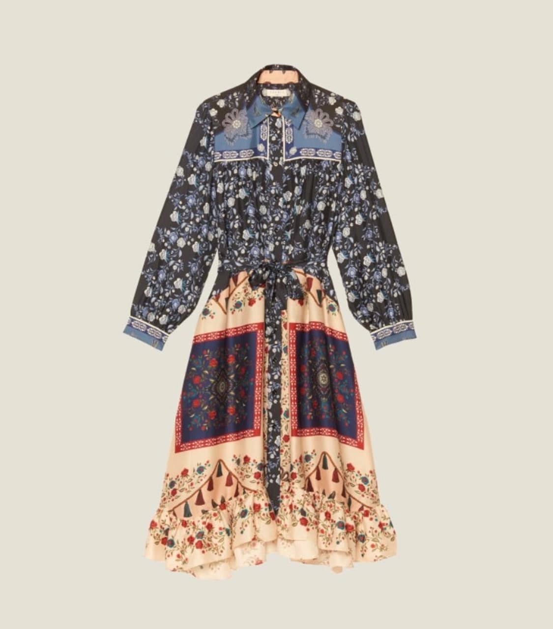 산드로 린 실크 원피스 38사이즈 상품이미지5