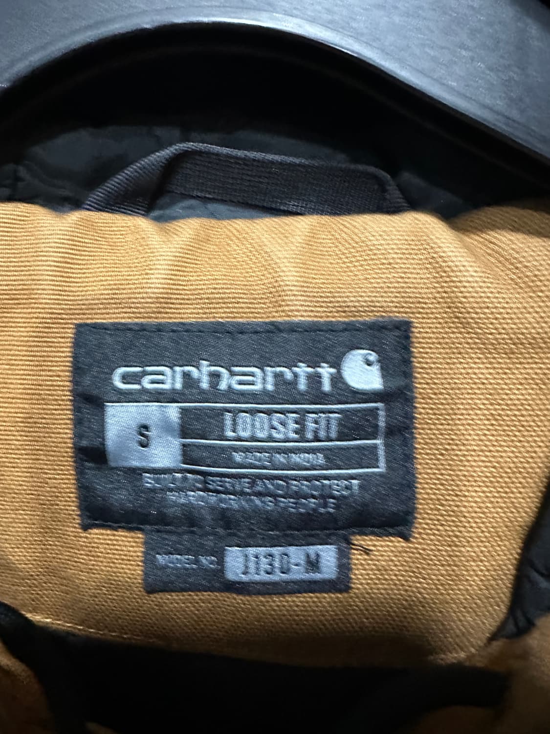 칼하트 덕액티브 자켓 된장M 상품이미지4