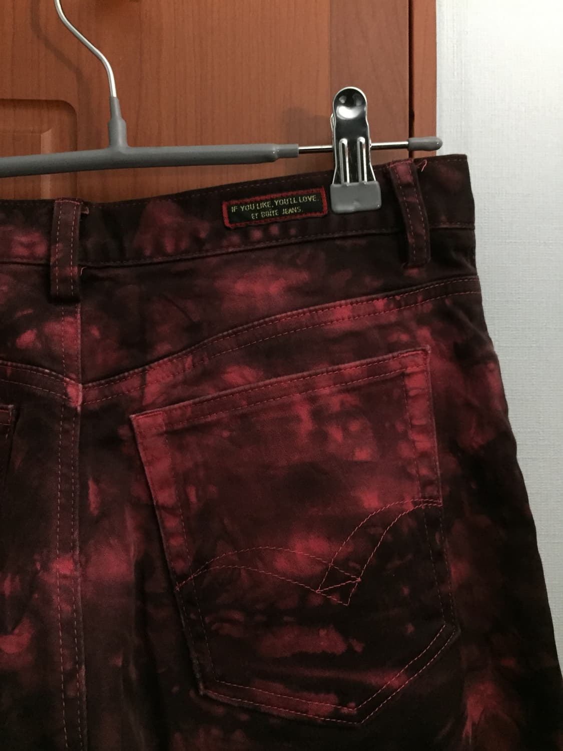 ET BOiTE JEANS 타이다이 데님 팬츠 상품이미지7