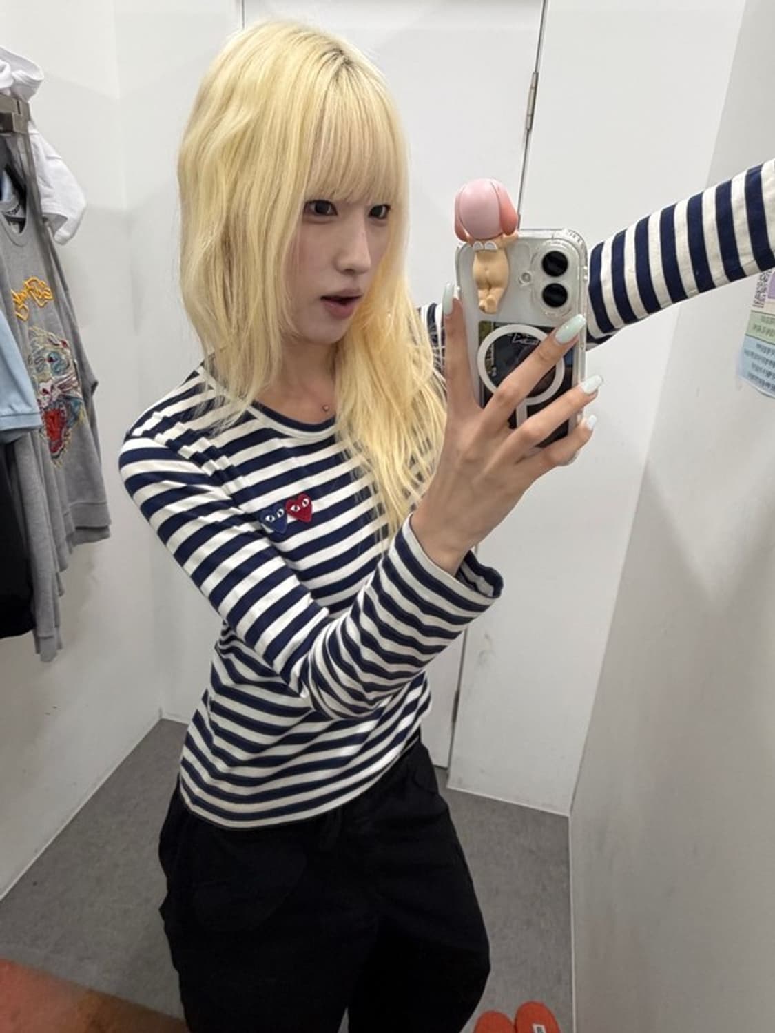꼼데가르송 스트라이프 롱슬리브 상품이미지5